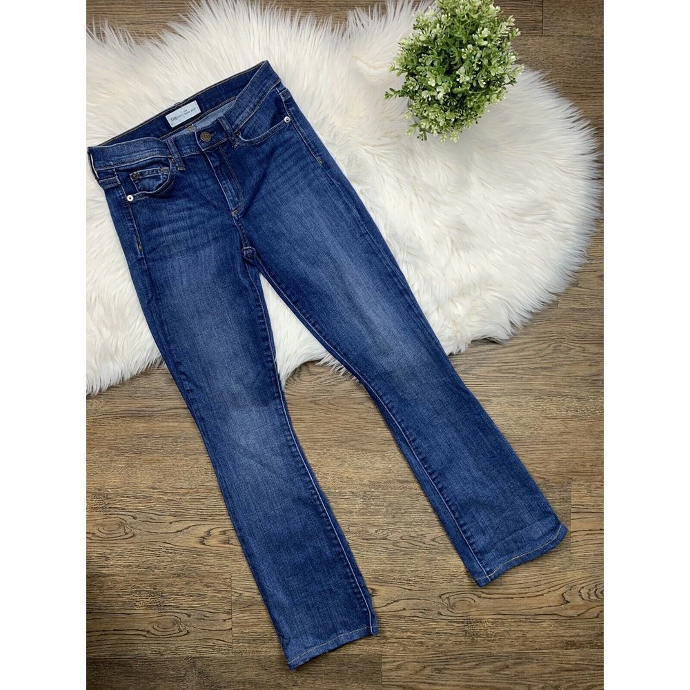 GAP BABY BOOT HIGH WAIST WHISKERED JEANS